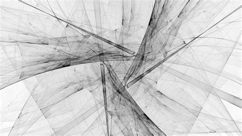 Vs87 Triangle Art Abstract Bw White Pattern Wallpaper