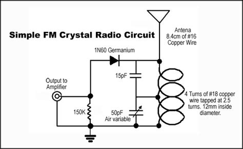 Fm Crystal Radio Circuit