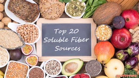 On a side note, they can also reduce high cholesterol and improve heart health as they are rich in vitamin e, unsaturated fats, iron, and thiamine. What Foods Are High In Soluble Fiber - BioFitTips