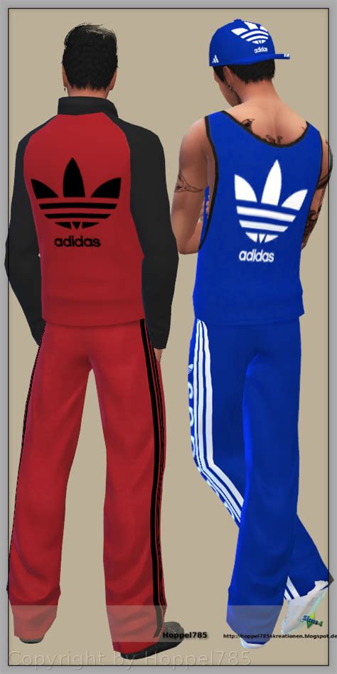 Sims 4 Ccs The Best Puma And Adidas Collection For Men By Hoppel785