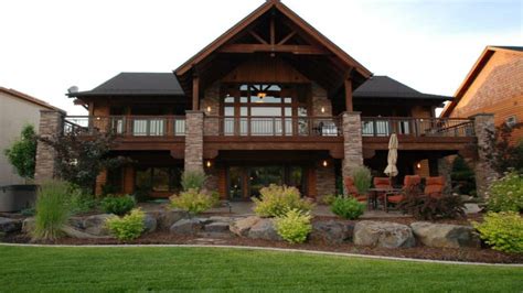 They are suitable for mountainous lots and rugged terrain. House Plans with Walkout Basement Walk Out Ranch Home ...