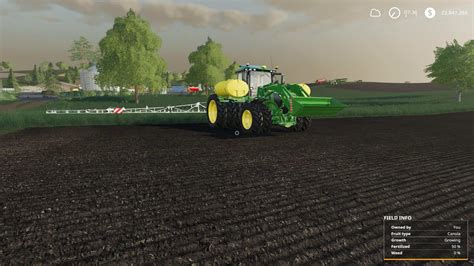 Em John Deere 7r V1000 Mod Farming Simulator 2019