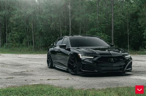 New Acura Tlx Type S Is So Dark It Looks Like A Shadow Autoevolution