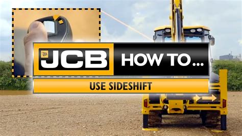 Jcb How To Use Sideshift Youtube
