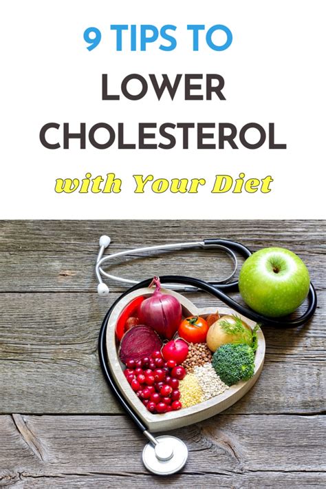 9 Tips To Lower Cholesterol With Your Diet Womens Alphabet