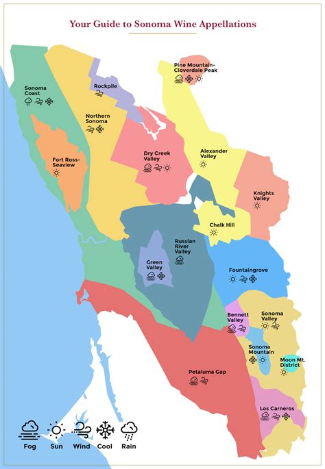 Your Guide To Sonoma Wine Appellations D Vino