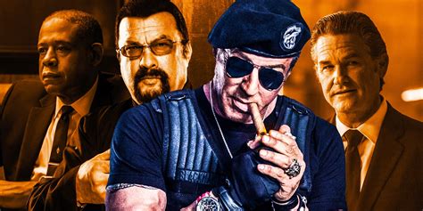 What Sylvester Stallone S Original Expendables Team Almost Looked Like