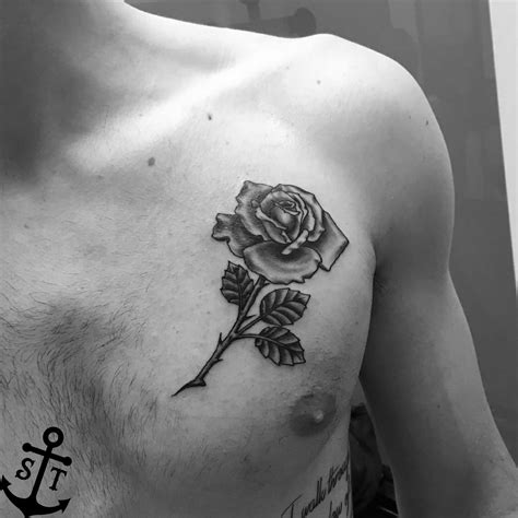 Rose Tattoos For Men Black Tattoos Tattoos For Guys Black And Grey