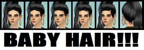 Sims 4 Baby Hair 99degree