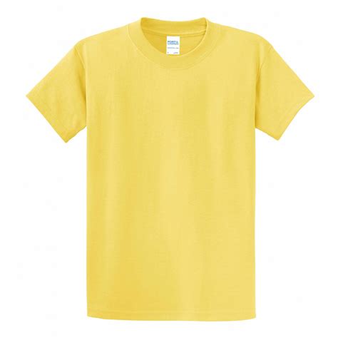 Port And Company Pc61 Essential T Shirt Yellow