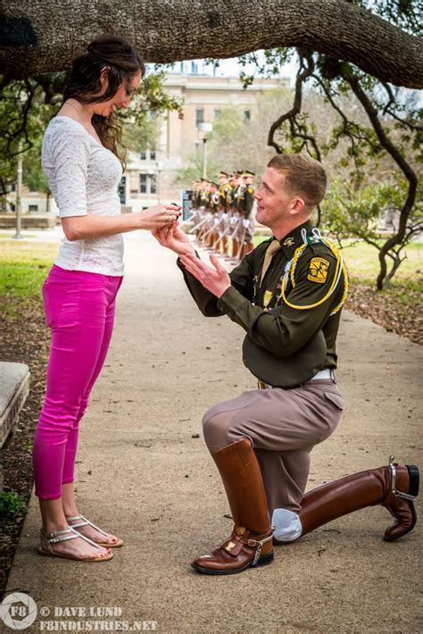 An Aggie Tradition With A Marriage Proposal Under The Century Tree By A