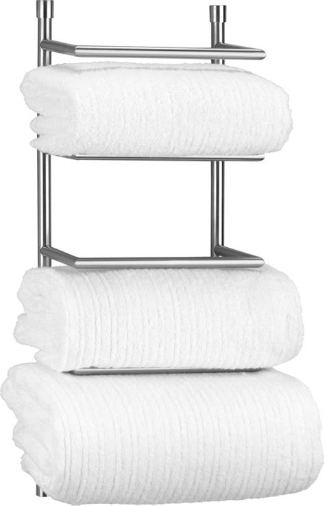 brushed steel wall mount towel rack crate and barrel towel rack wall mounted towel rack