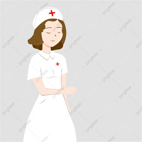 Gambar Jururawat Hospital Menggambar Kartun Doktor Perempuan Dengan Tangan Dilukis Tangan