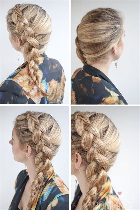 It is easy to do! Dutch side braid hairstyle tutorial - Hair Romance