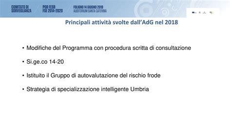 Relazione Di Attuazione Annuale Al Ppt Scaricare