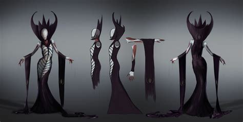 Artstation Demon Queen Ilona Mencner Concept Art Characters