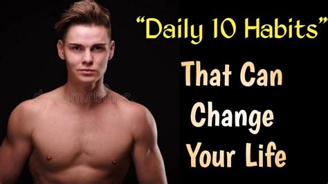 10 Daily Habits That Will Change Your Life Youtube