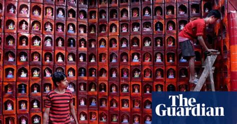 Preparations For The Durga Puja Festival World News The Guardian