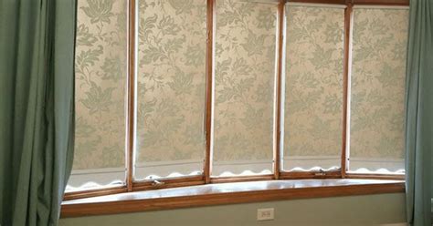 Sophisticated custom window shades in new york city. How To Design Beautiful Roller Shades With Wallpaper ...