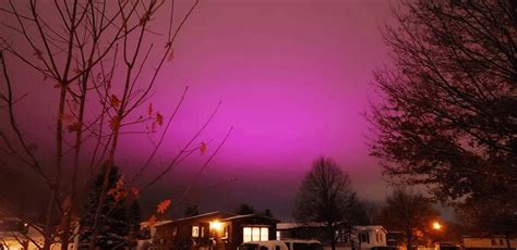 Just Our Usual Glow Cloud Visitation Over Kent County Mi Rnightvale
