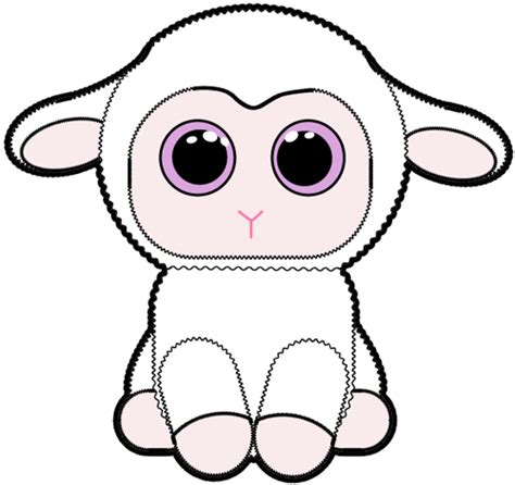 Step 2 draw a fluffy shape above the head. How to Draw Baby Lamb with Easy Step by Step Drawing ...