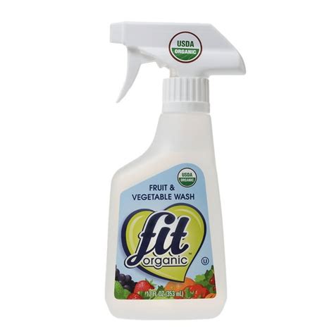 Fit Organic Fruit And Vegetable Produce Wash 120 Fl Oz