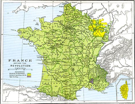 French Revolution Map 1789