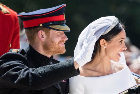 The royal and former actress wed saturday at st. Prince Harry and Meghan Markle Release Official Photos ...