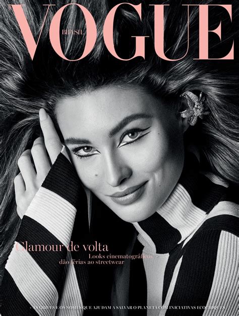 Grace Elizabeth Vogue Brazil 2019 Cover Fashion Editorial