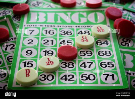 Bingo Board Banque De Photographies Et Dimages à Haute Résolution Alamy