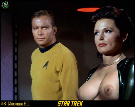 Post Fakes Gazomg Helen Noel James T Kirk Marianna Hill Star Trek William Shatner