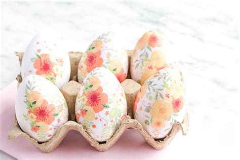 9 Of The Prettiest Floral Easter Egg Decorating Ideas Cool Mom Picks