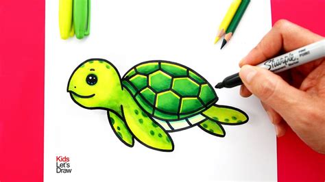 Cómo Dibujar Una Tortuga Kawaii Gran Venta Off 65