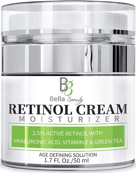 Retinol Moisturizer Anti Aging Cream For Face And Eye Area With
