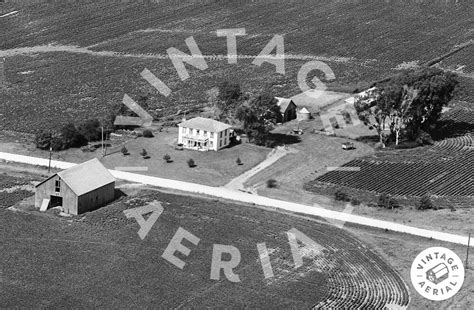 Vintage Aerial Iowa Montgomery County 1980 26 Xmo 12
