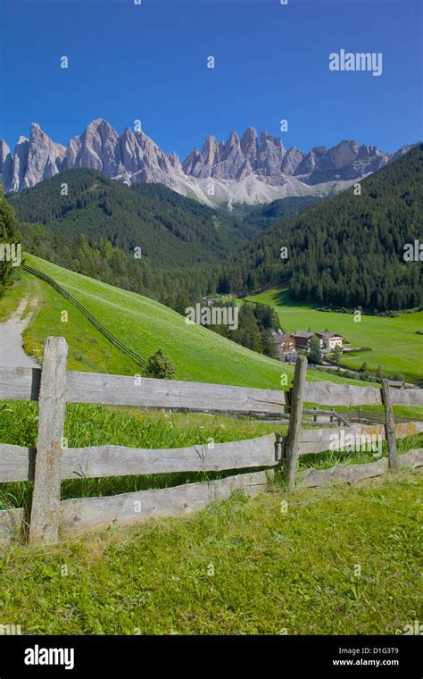 Val Di Funes Bolzano Province Trentino Alto Adigesouth Tyrol