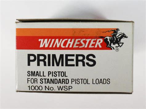 3 Boxes Of Winchester Primers For Pistol Loads