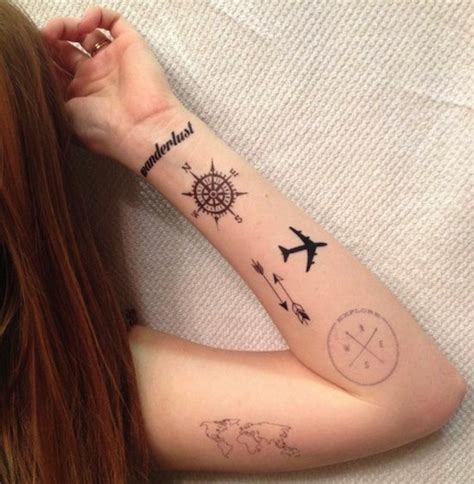 50 Ideias De Tatuagem Para Quem Ama Viajar Atl Girls