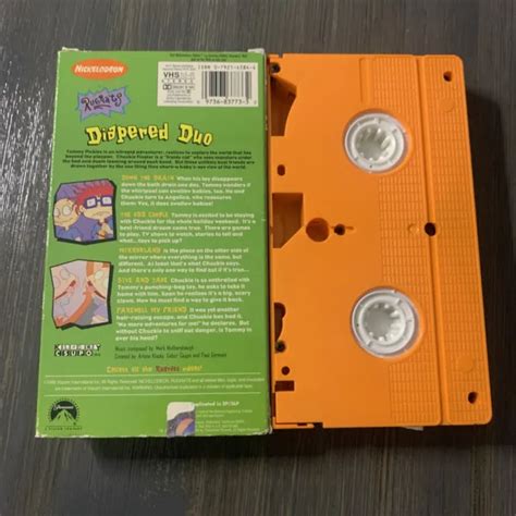 rugrats diapered duo vhs 1998 tommy troubles vhs 1996