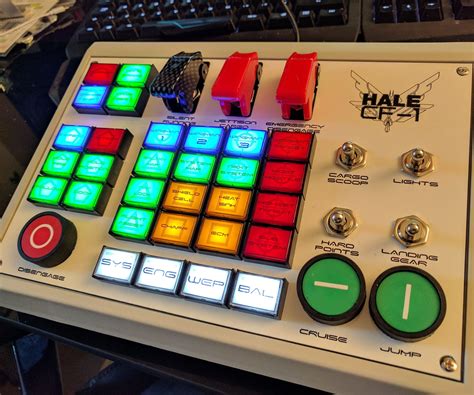 How To Make A Custom Control Panel For Elite Dangerous Or Any Other