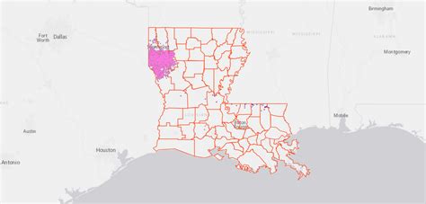 Louisiana Oil And Gas Map Fractracker Alliance