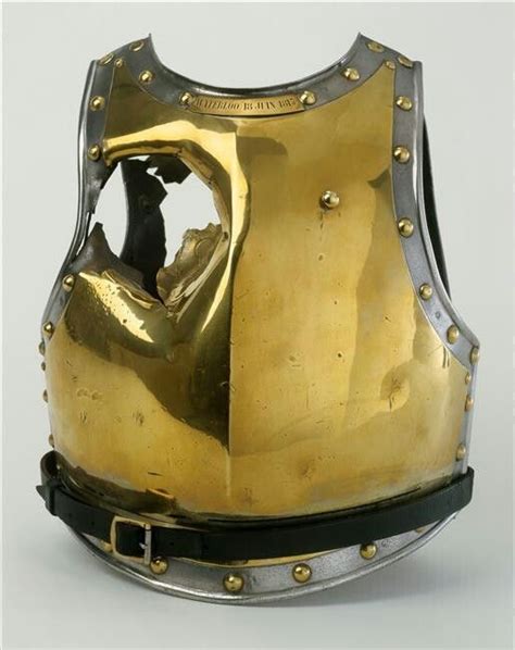 Coraza Coracero Francés Battle Of Waterloo History Armor