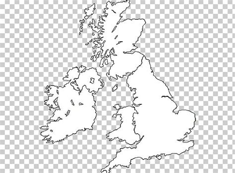 Great Britain British Isles Blank Map World Map Png Clipart Area