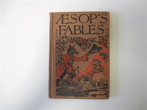 Aesops Fables 1928 Illustrated Edition Etsy Aesops Fables Fables