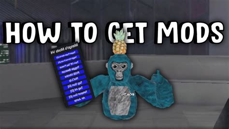 How To Get Mods In Gorilla Tag New Update Youtube