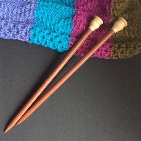 25 Mm Giant Wooden Knitting Needles Us Size 50 Red Wood Etsy