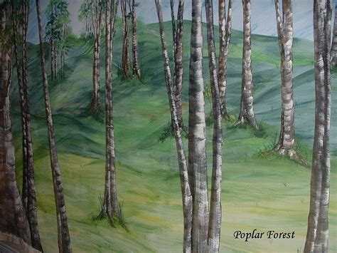 Poplar Forest Painting By Darlene Duguay Fine Art America