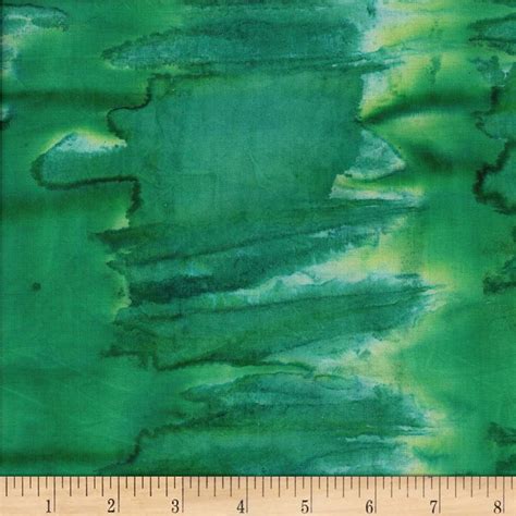 Rayon Challis Batik Tie Dye Green From Fabricdotcom This 100 Rayon