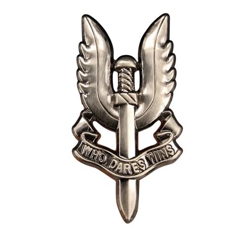 Sas British Army Special Air Service Who Dares Wins Metal Military