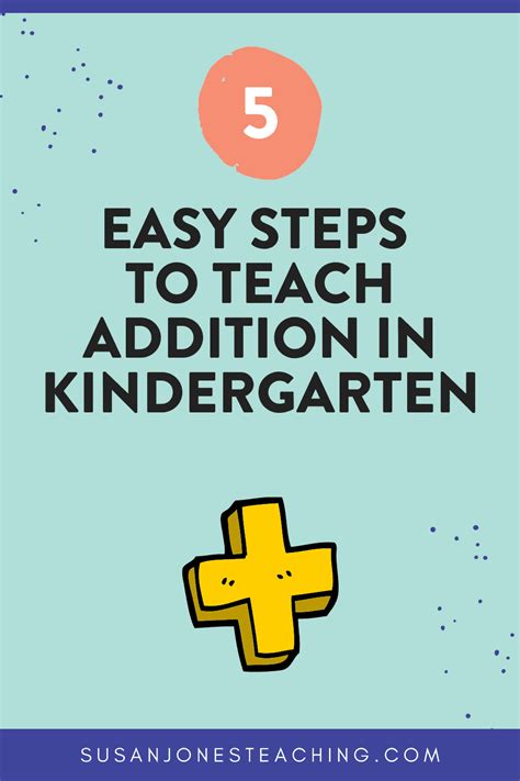How To Teach Addition In Kindergarten In 5 Steps Susan Jones Teaching